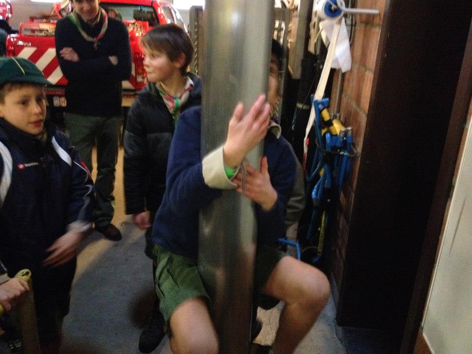 Sint-Martinus den XIIde - Bezoek Brandweer Welpen Kiewit